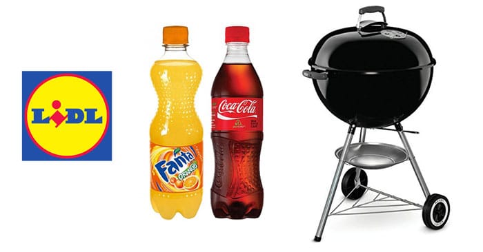 Vinci 80 barbecue Weber con Coca-Cola e LIDL