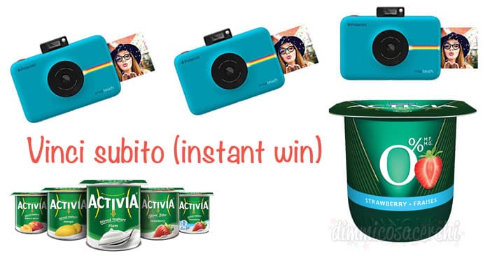 Concorso Danone L’Estate Inizia da Dentro: in palio Polaroid Snaptouch