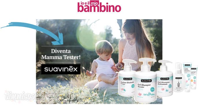 Suavinex: diventa tester linea cosmetica per neonati e bambini