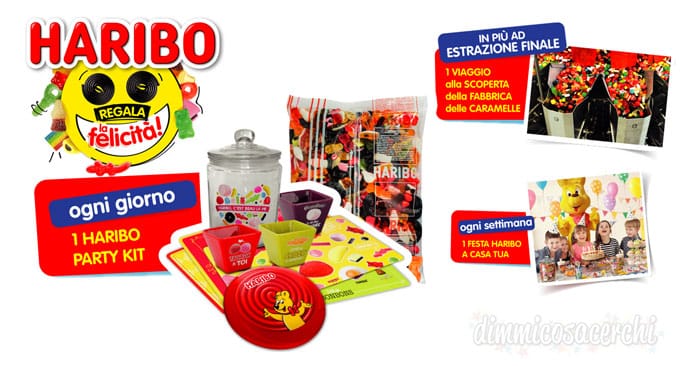 Concorso Haribo "regala la felicità"