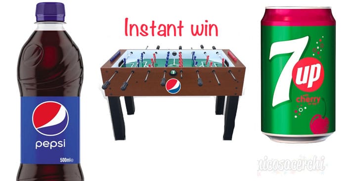 Vinci 50 biliardini con Pepsi e Lay's: instant win