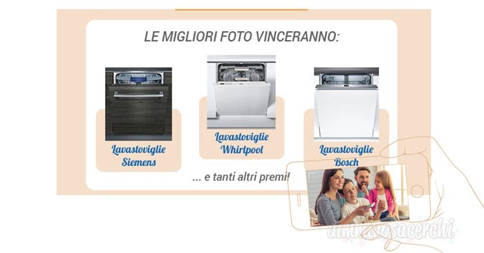 Concorso Unieuro: scatta e vinci una lavastoviglie