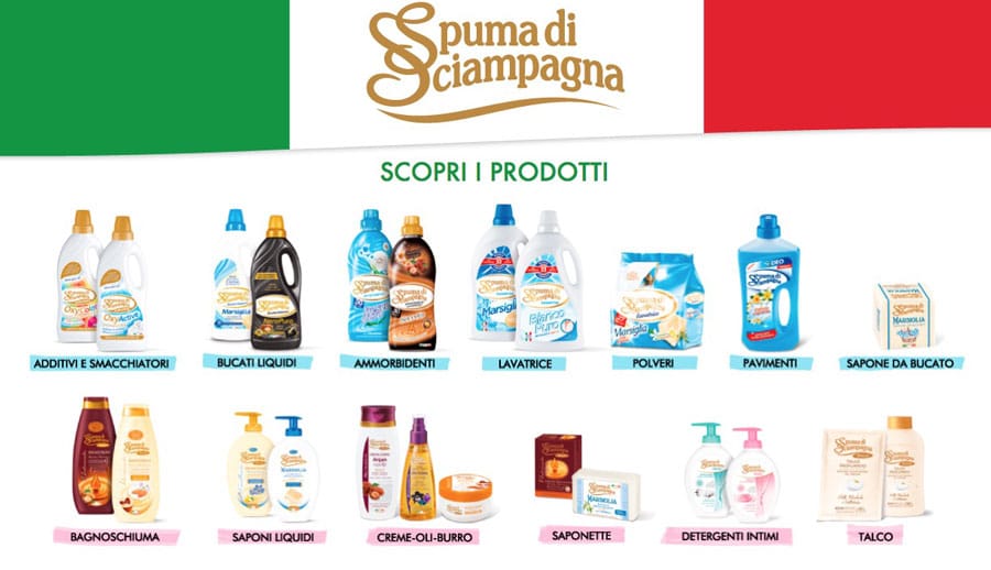 Cashback Spuma di Sciampagna prodotti aderenti