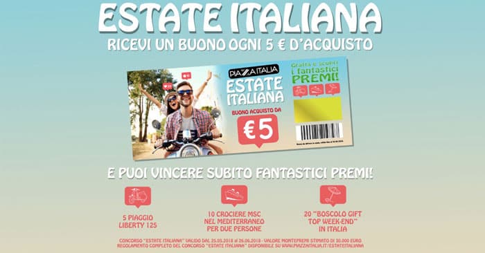 Concorso Piazza Italia "Estate Italiana"