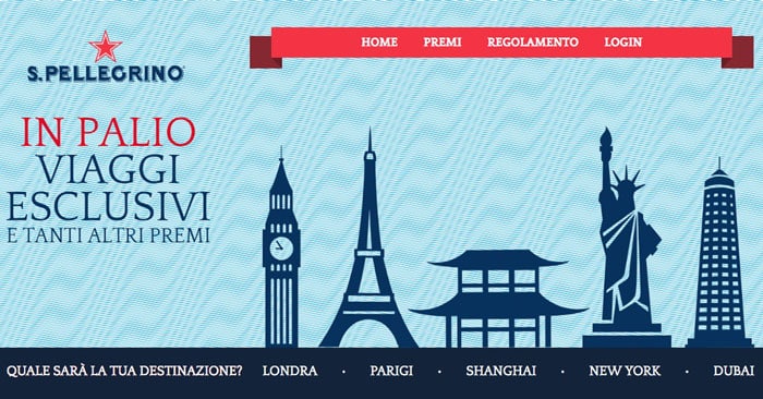 Concorso San Pellegrino: vinci pacchetti viaggio per 2 persone (instant win!)