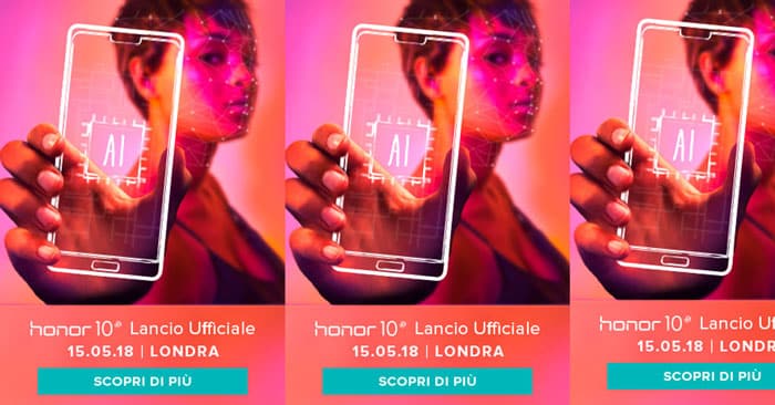 Honor 10 coupon sconto