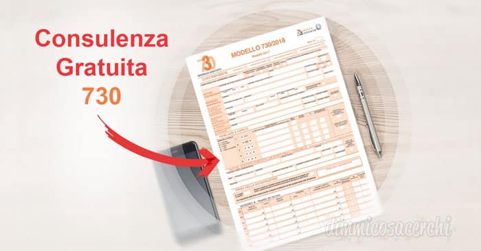 Modello 730 consulenza gratuita