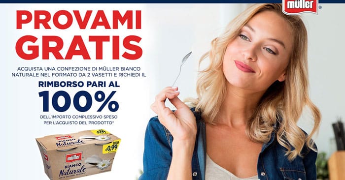 Muller bianco naturale: provami gratis