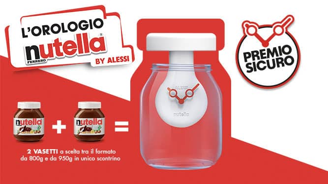 Orologio Nutella Alessi