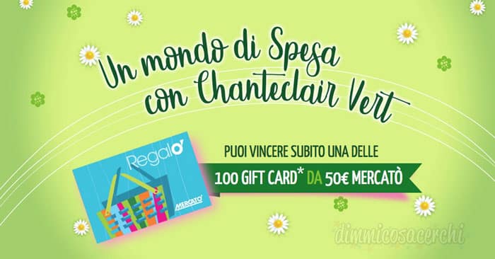 Un mondo di spesa con Chanteclair Vert