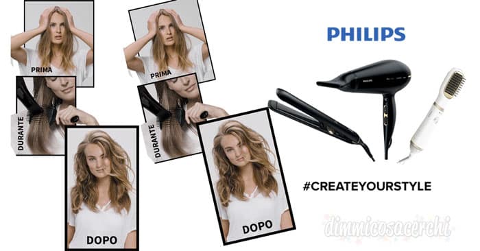 Testanera "Create your style": vinci prodotti Philips per capelli