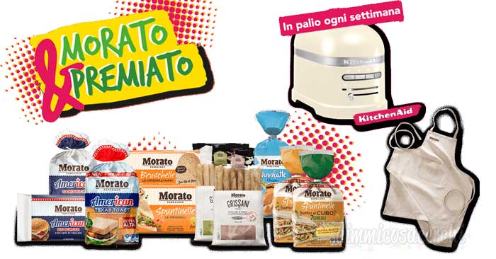 Concorso Morato&Premiato: vinci KitchenAid + raccolta punti