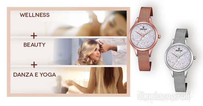 Orologi Festina ti regalano 3 esperienze con "Festina for you".