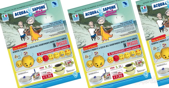 Volantino Acqua&Sapone 29 maggio