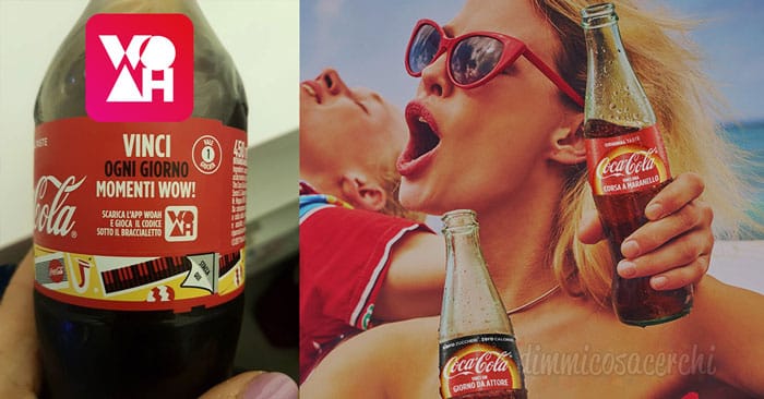 woah coca cola concorso