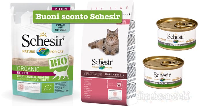 Buoni sconto Schesir