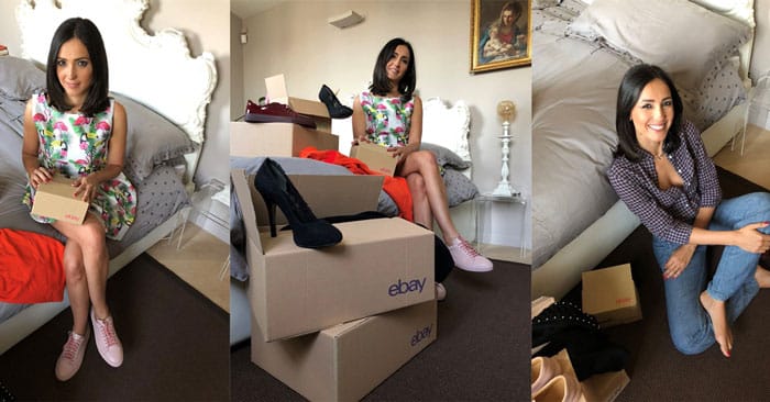 Caterina Balivo: abiti all'asta su eBay.it