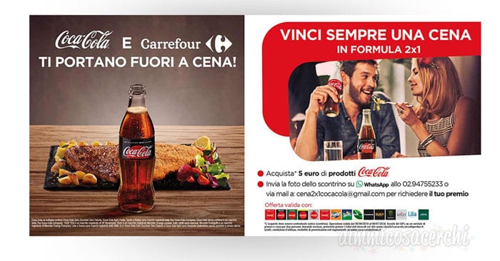 Coca-Cola e Carrefour ti portano a cena