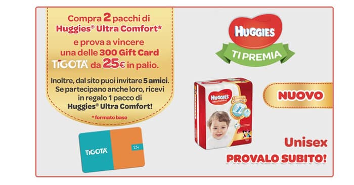 Concorso Huggies Ultra Comfort