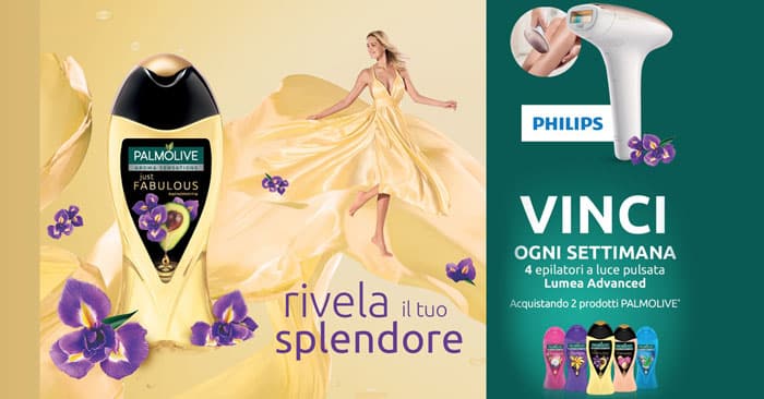 Concorso Palmolive vinci Lumea Advanced