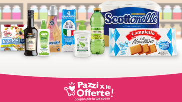 Coupon Scottonelle, Granarolo, Polli, Ponti, Vape, Campiello