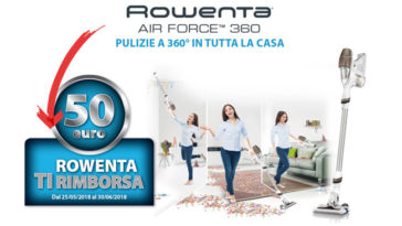 Rowenta Air Force 360 ti rimborsa
