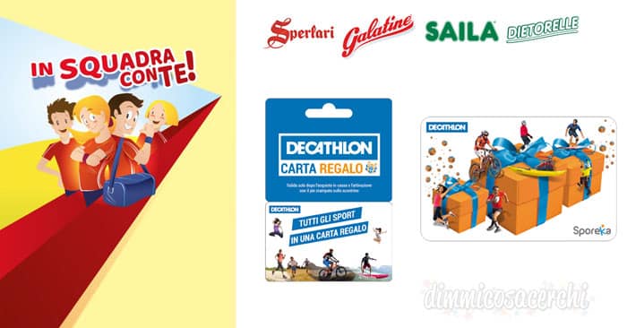 Sperlari carta regalo Decathlon