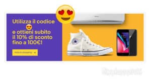 codice sconto ebay