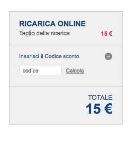 codice sconto tim ricarica