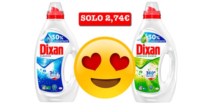 dixan liquido offerta