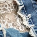 jeans rotto riparato