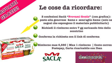 Saclà "Provami Gratis"
