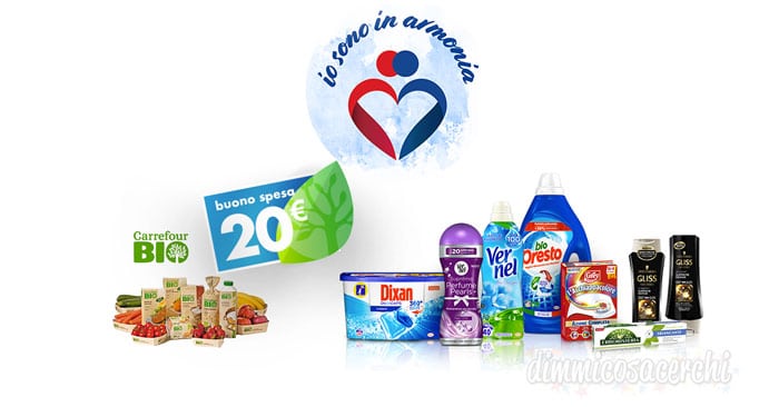 Carrefour e Henkel: "io sono in armonia"