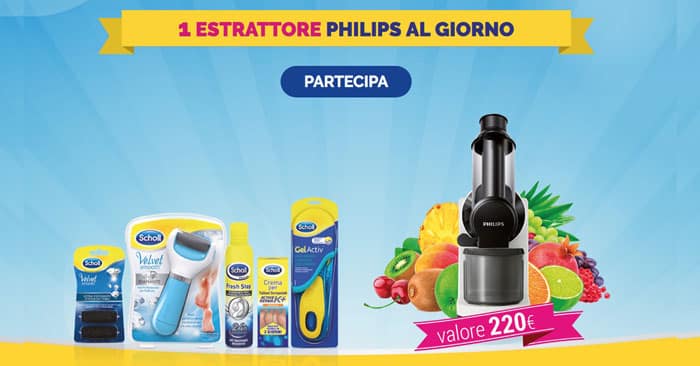 Concorso Scholl: in palio estrattori Philips