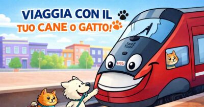 Italo Treno: i cani viaggiano gratis!