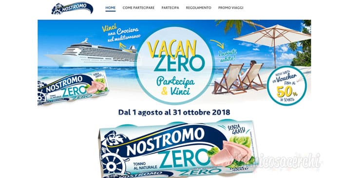 Vacanzero: nuovo concorso Nostromo