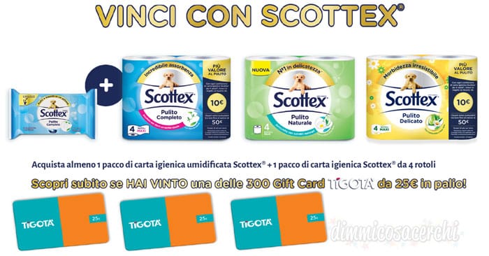 Concorso "Vinci con Scottex"