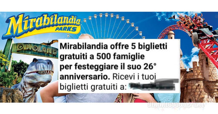 Mirabilandia regala 500 biglietti