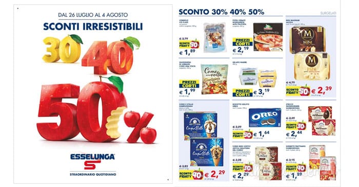 volantino esselunga da