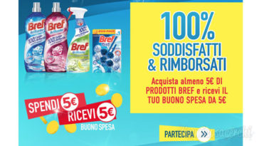 Bref: 100% soddisfatti e rimborsati