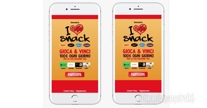 Concorso "I love snack"