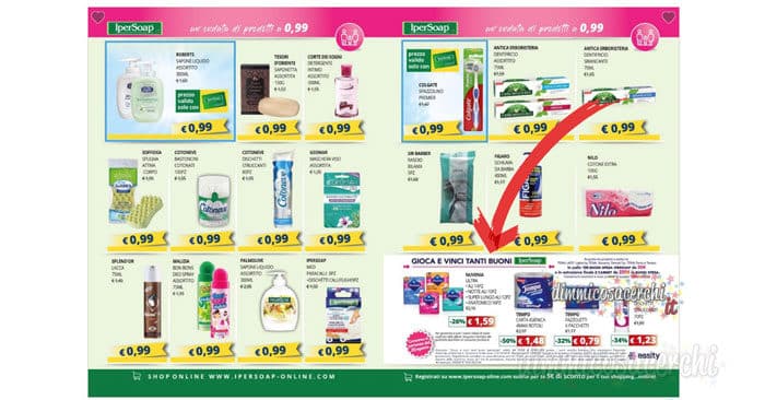Gioca e vinci buoni spesa Ipersoap