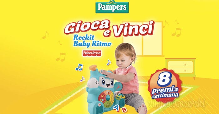 Pampers: gioca e vinci Rockit Baby Ritmo