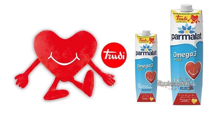 Concorso Parmalat: vinci peluche Trudi a forma di cuore!