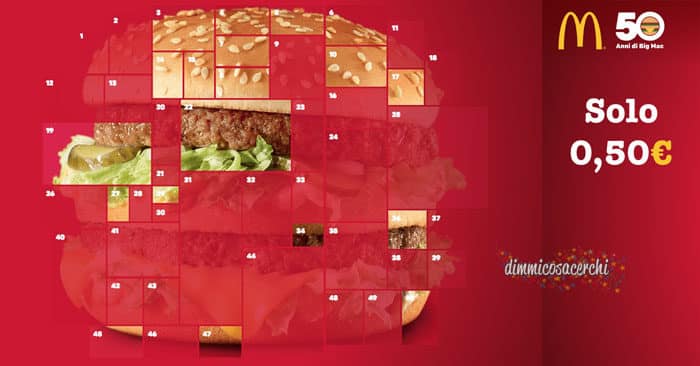 Big Mac festeggia 50 anni