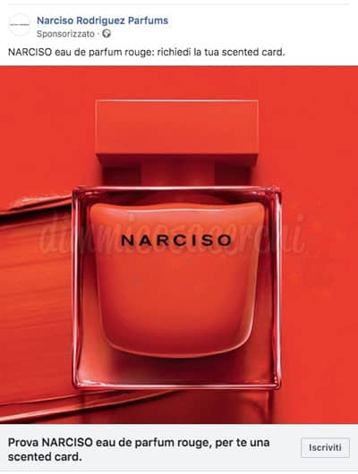 Campione omaggio Narciso Rouge