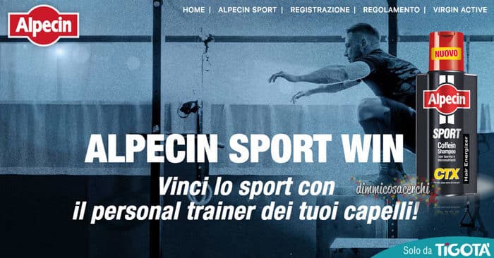 Concorso Alpecin: vinci gift card Virgin Active