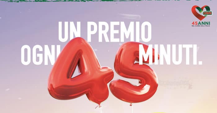 Concorso Crai: 1 premio ogni 45 minuti