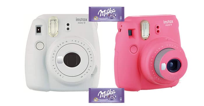 Concorso Milka: vinci Instax Camera Mini9 di Fujifilm