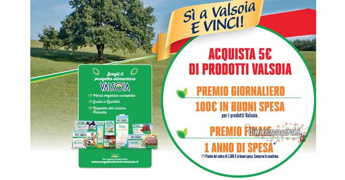 Concorso "Valsoia e vinci"